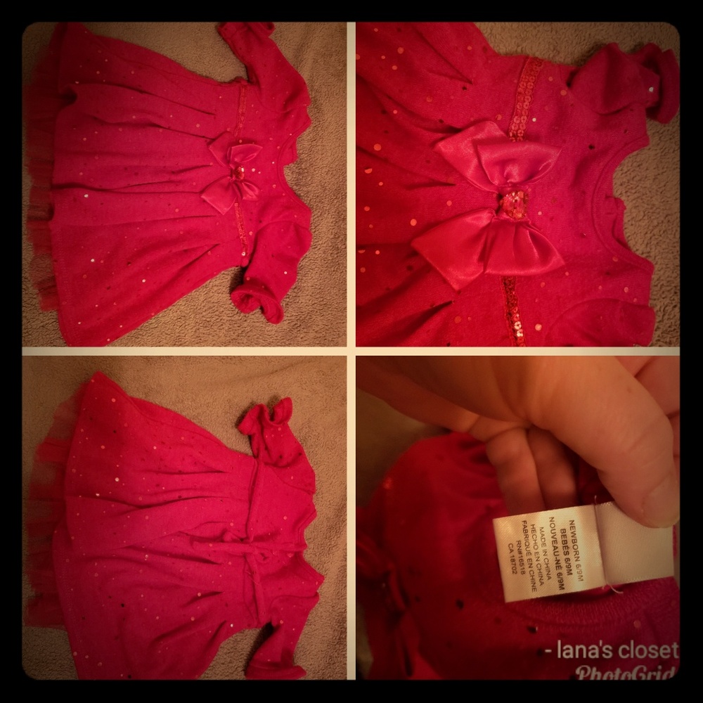 Baby girl Christmas dress